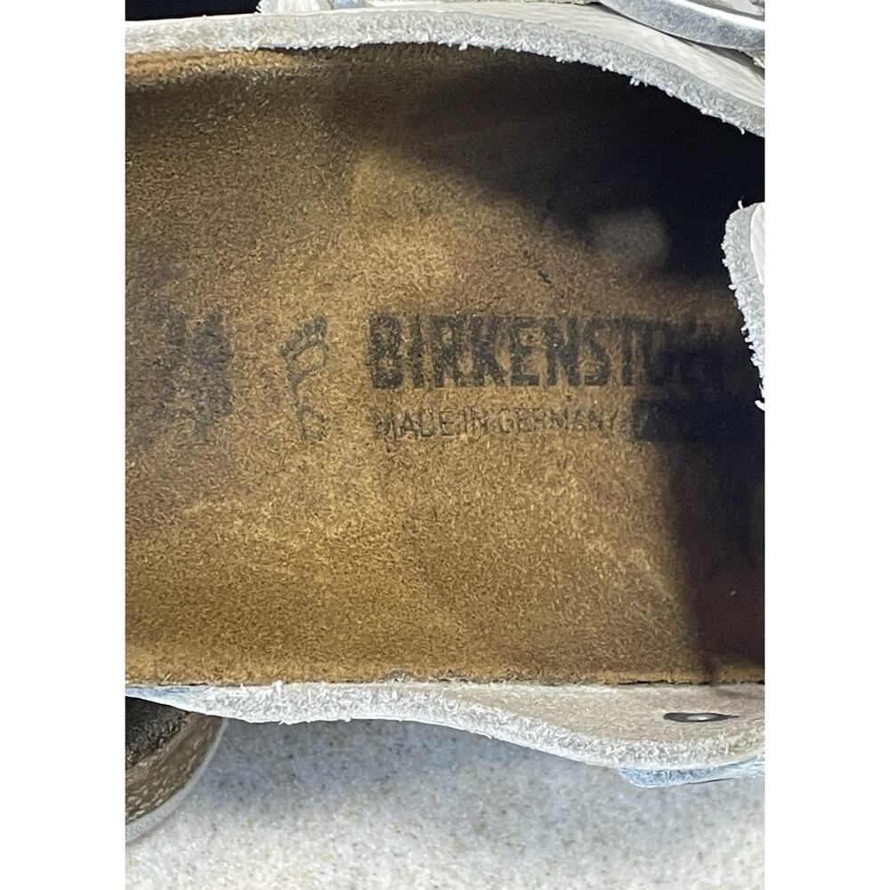 Birkenstock Boston Super Grip White Natural Leather Women’s Size 36/US 5-5.5 - Picture 8 of 14